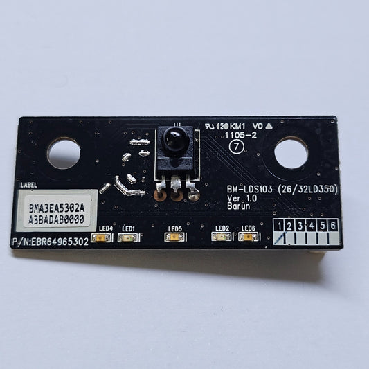 IR SENSOR FOR LG 32LK330U 32LD350 26LD350 TV BM-LDS103 EBR64965302