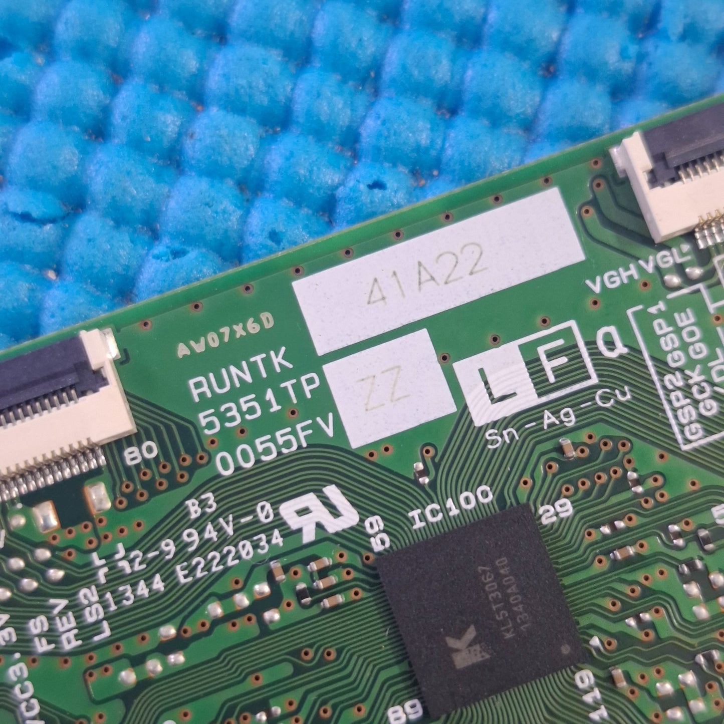 LVDS FOR SAMSUNG UE32F5000AK UE32F5500 UE32H5000AK 32" (40") TV RUNTK5351TPZZ