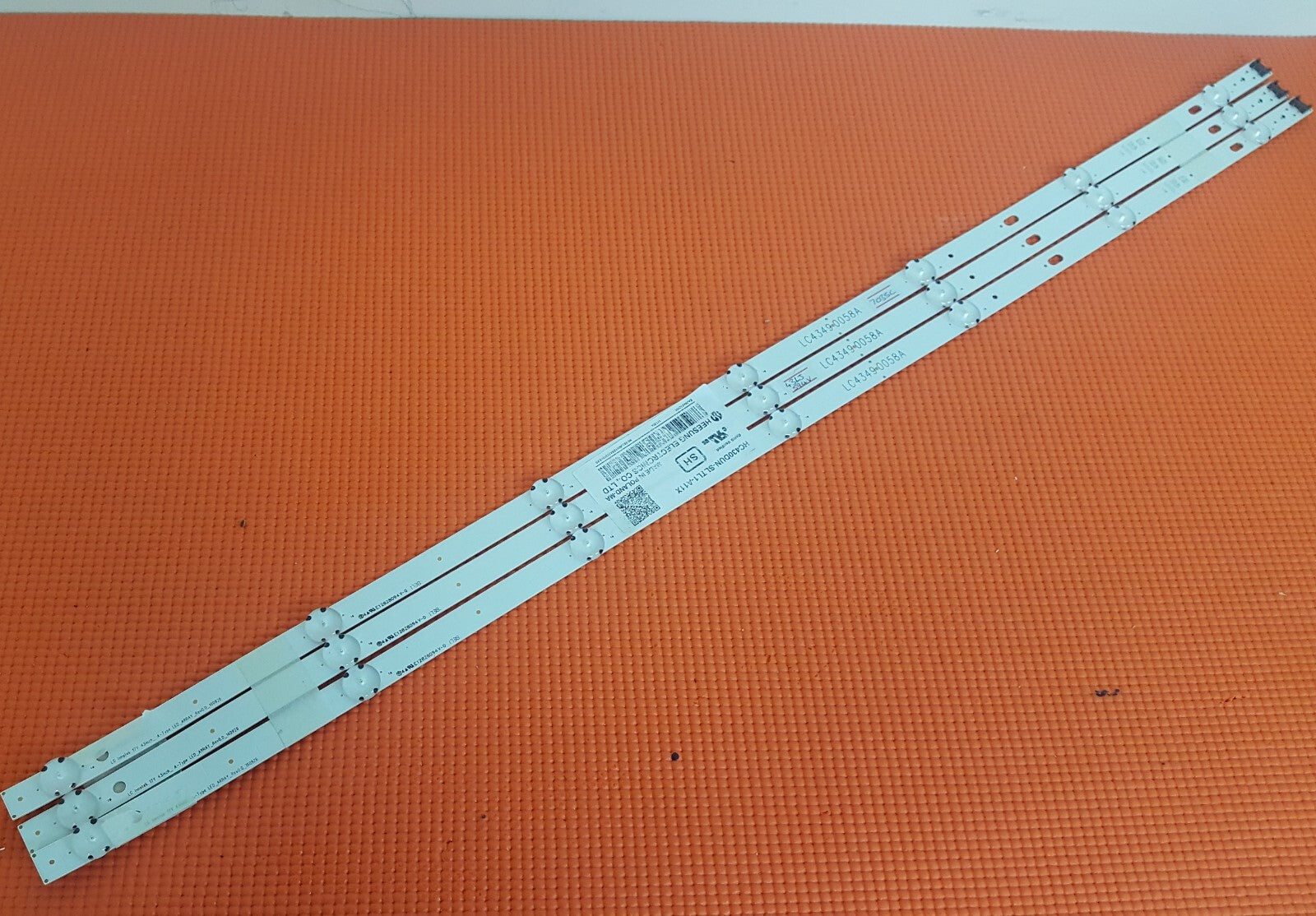 LED BACKLIGHT SET FOR LG 43UJ630V 43UJ635V 43LK5900PLA 43" TV LC43490058A