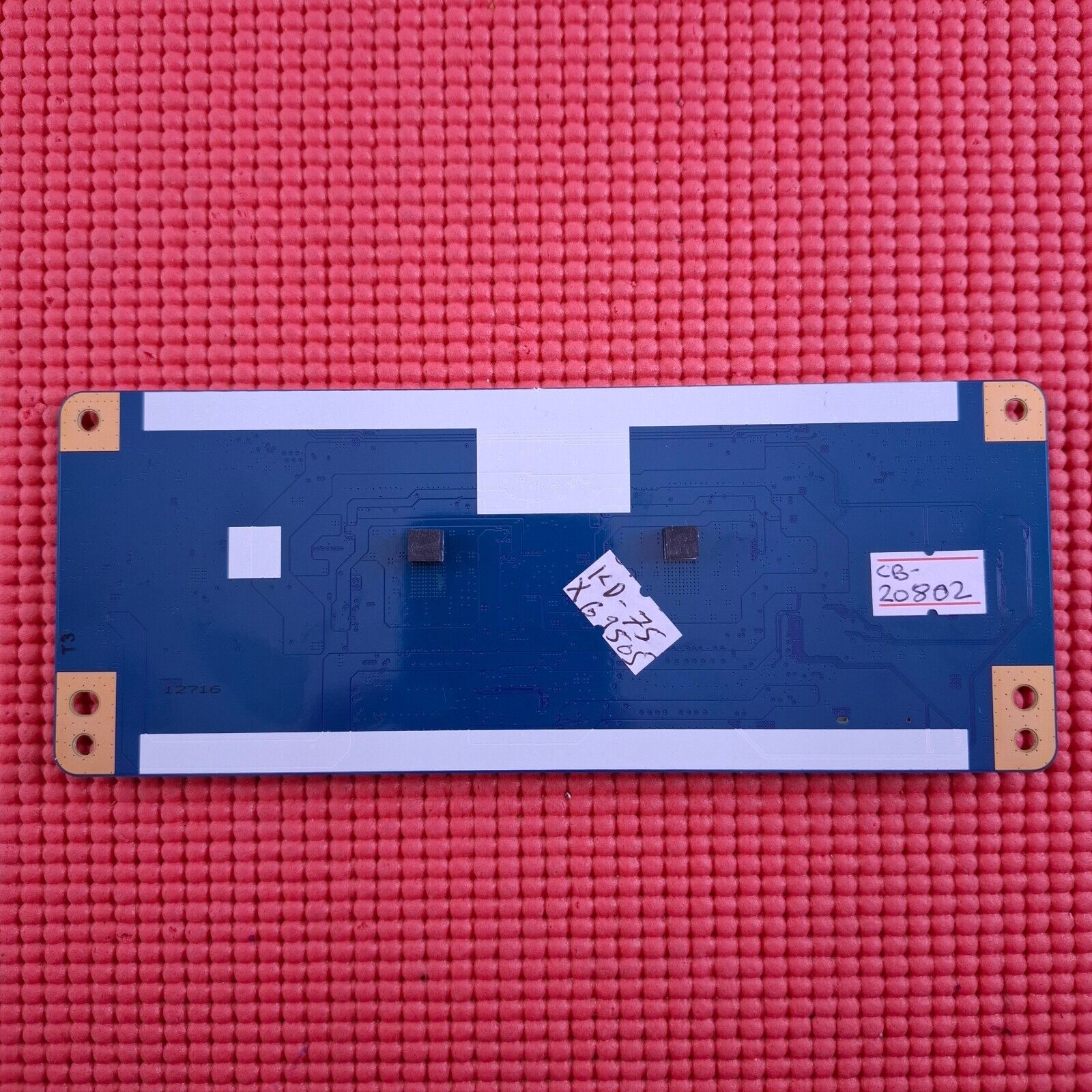 LVDS TCON BOARD FOR SONY KD-75XG9505 75" LED TV 75T12 C00 5575T12C01 | WORKING