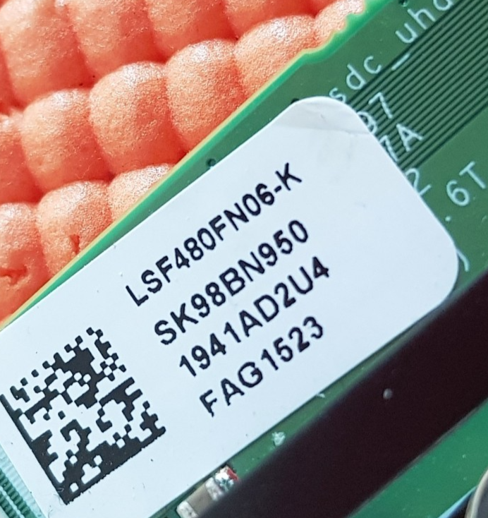 LVDS BOARD FR SAMSUNG UE48JU6500K UE48JU6740U 48" LED TV BN41-02297A BN95-01941A