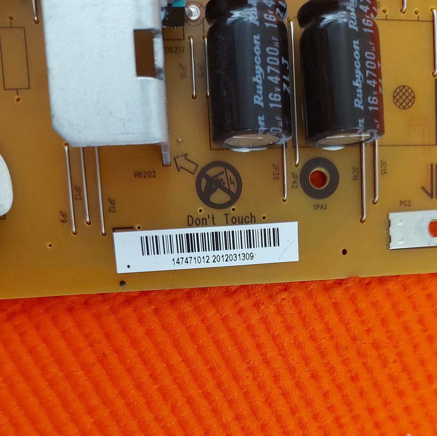 POWER BOARD FOR SONY KD-49XH9505 49" LED TV B55D-2WY 147471012 (1-474-710-12)