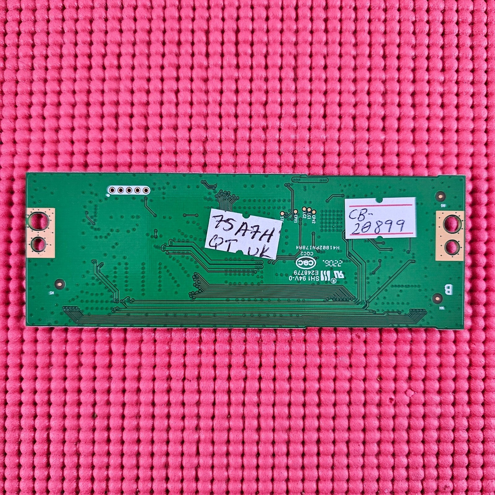 LVDS TCON BOARD FOR HISENSE 75A6BGTUK 75A7HQTUK TV RSAG7.820.10545/ROH 311345