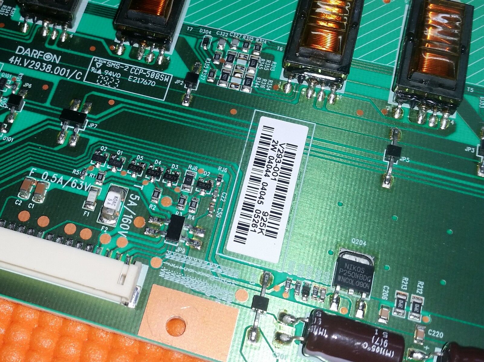 INVERTER FOR LT26M1C LCD26-209 LCD26880HD MD20143UK TV 4H.V2938.001/C I260B1-5UA