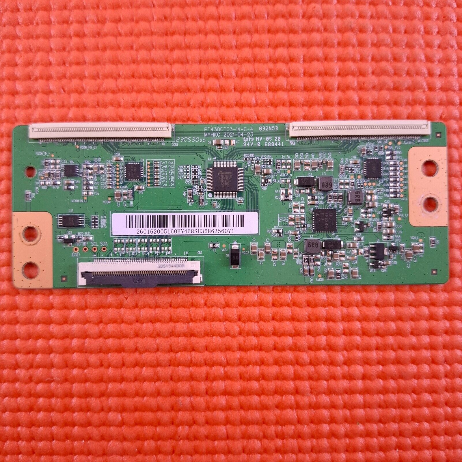 LVDS BOARD FOR JVC LT-43CA420 TOSHIBA 43LV2E63DB 43LK3C63DB TV PT430CT03-14-C-4