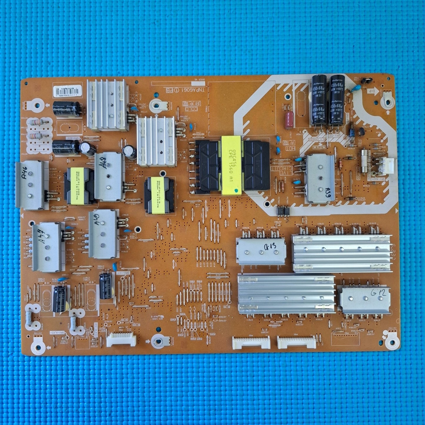 POWER SUPPLY BOARD FOR PANASONIC TX-65CR730B 65" LED TV TNPA6061 1 PB TXNPB1KCVB