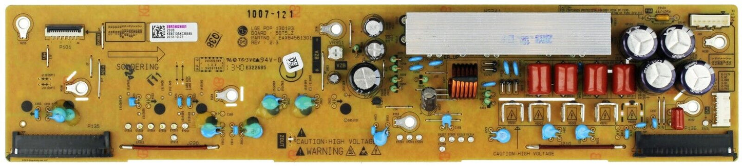 ZSUS BOARD FOR LG 50PN450B 50" PLASMA TV EAX64561301 EBR74824801