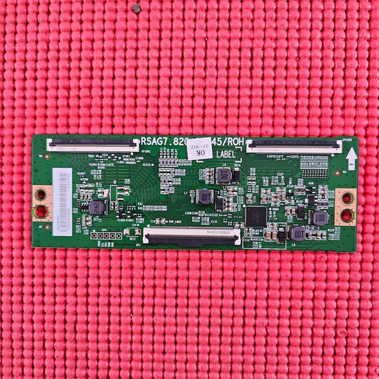 LVDS TCON BOARD FOR HISENSE 65A6KTUK 65A6K 65" TV RSAG7.820.10545/ROH 286050