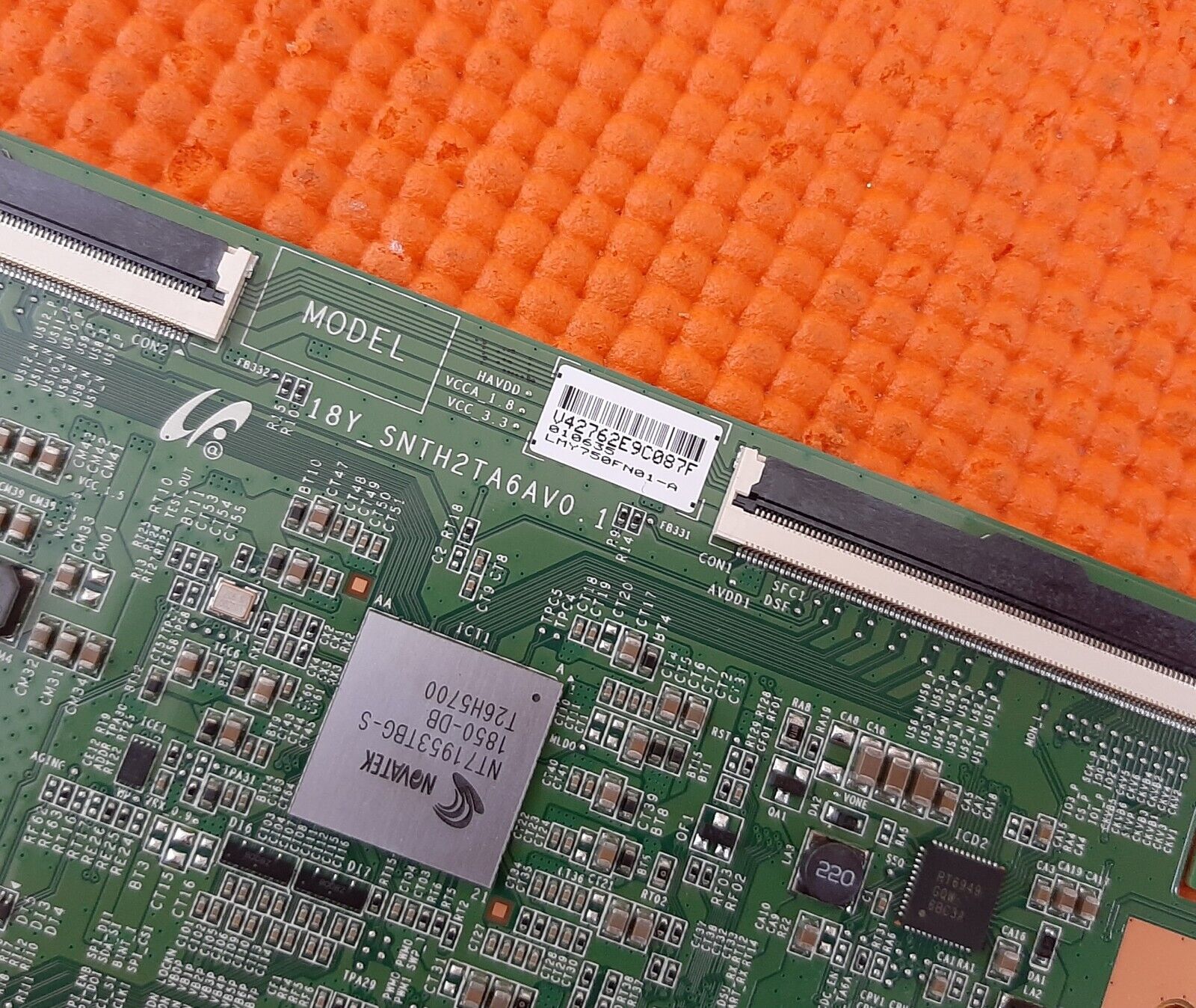 LVDS TCON BOARD FOR SONY KD-75XG8096 75" LED TV 18Y_SNTH2TA6AV0.1 LJ94-42762E