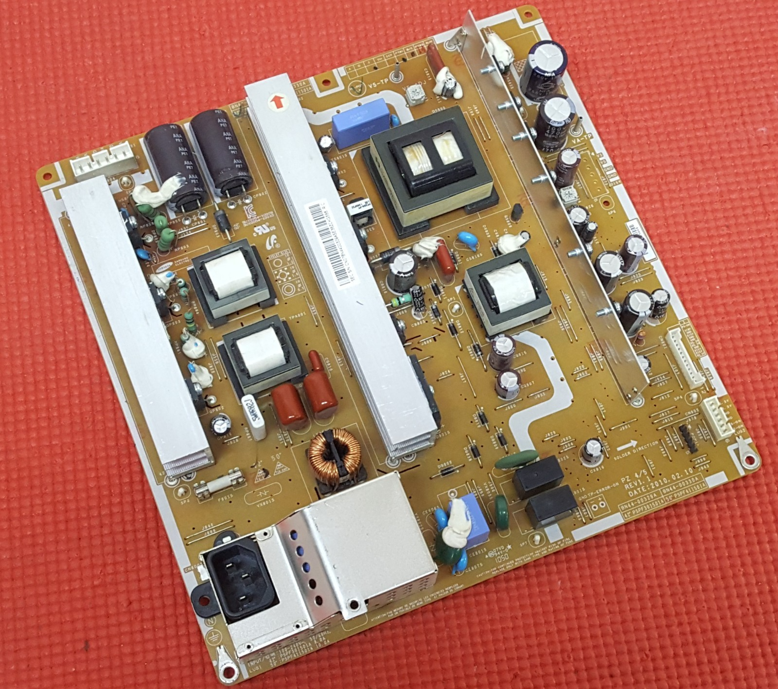 POWER BOARD FOR SAMSUNG PS42C430B1W PS42C450B1W T V PSPF301501A BN44-00329A