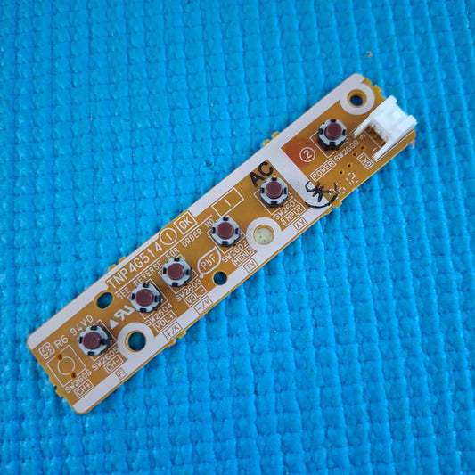 POWER BUTTON UNIT FOR PANASONIC TX-L32C4B 32" TV TNP4G514 1 GK