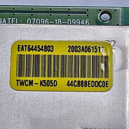 WIFI MODULE FOR LG 65UN85006LA 65NANO916NA OLED65BX6LB TV EAT64454803 TWCM-K505D