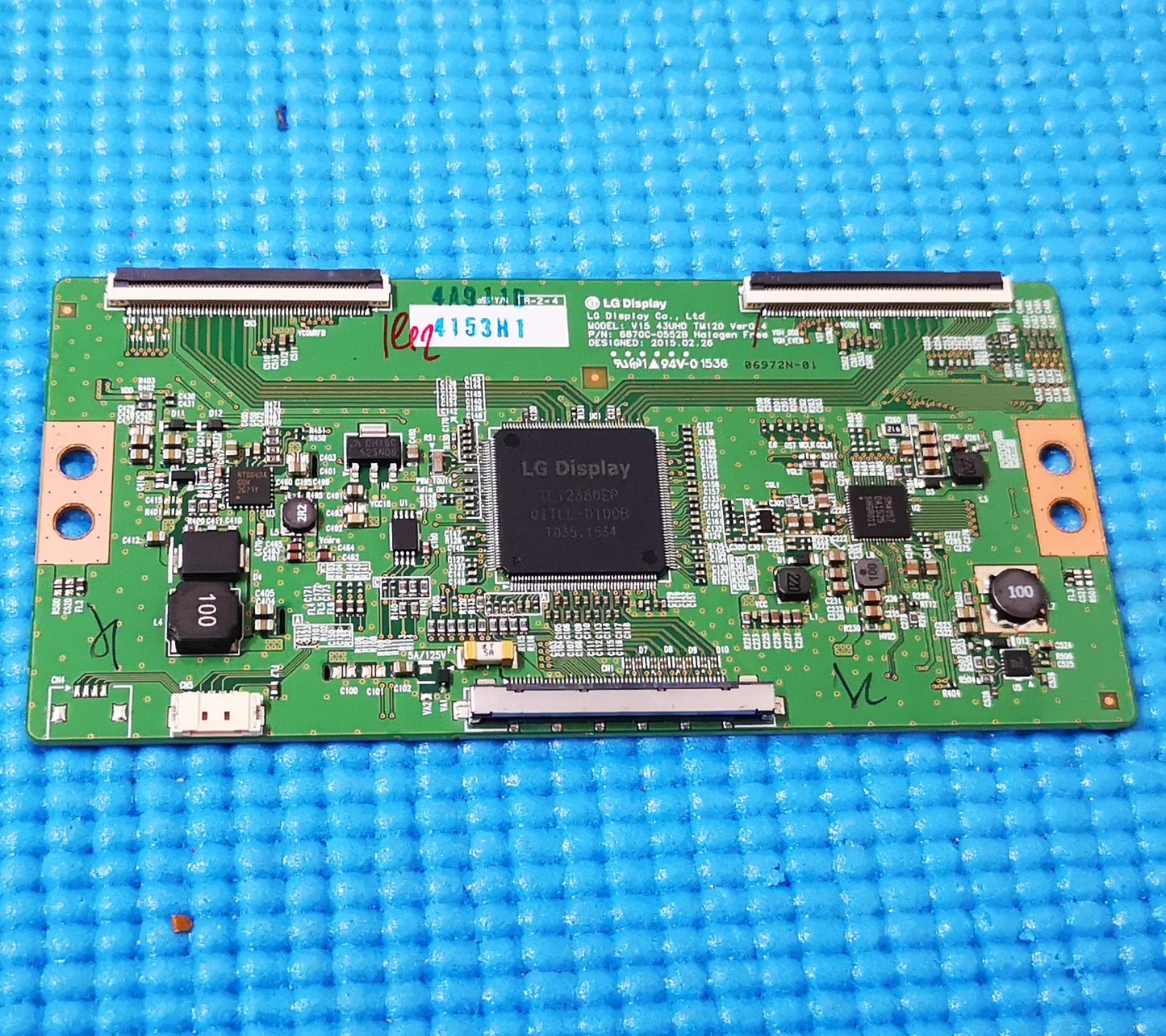 TCON LVDS BOARD FOR LG 43UF680V 43" TV 6870C-0552B 6871L-4153H