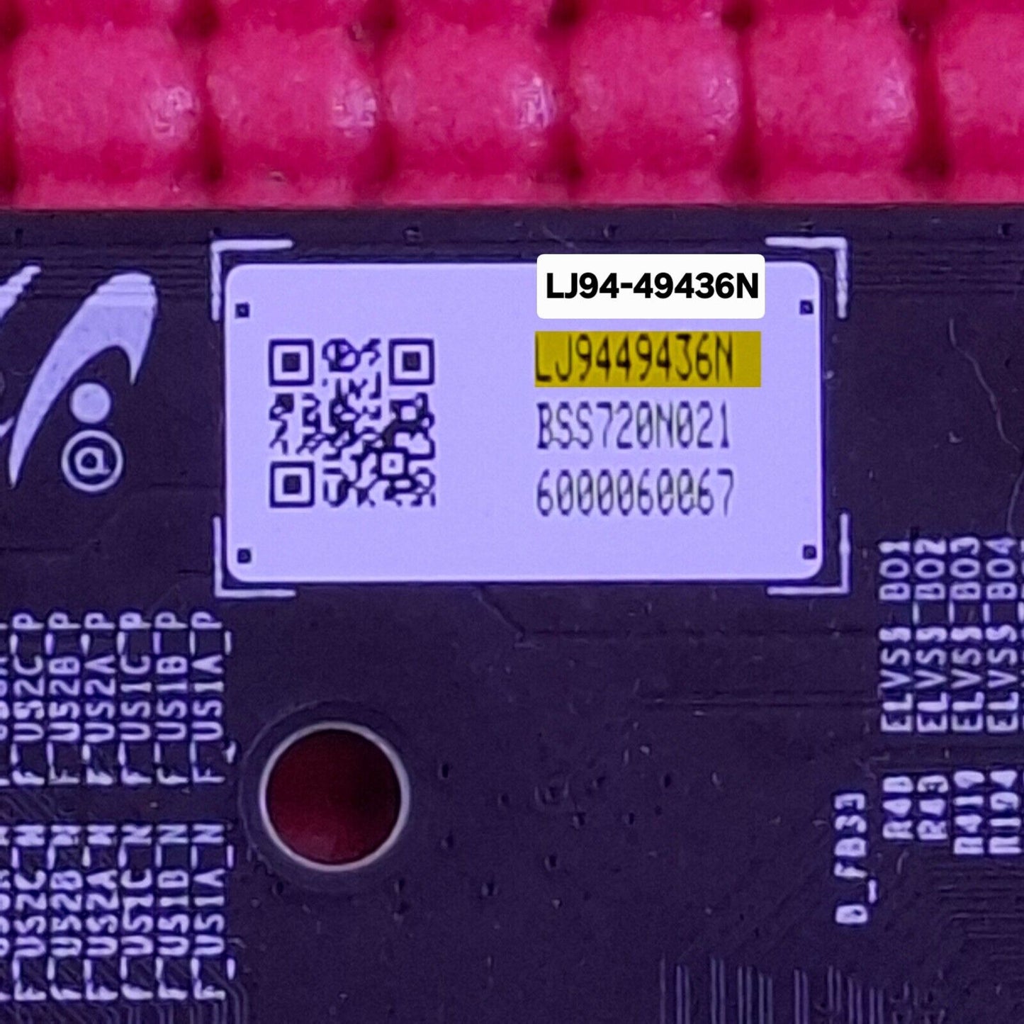 LVDS TCON BOARD FOR SONY XR-65A95K 65" OLED TV 20Y_SUATPOR_CVT_V0 LJ94-49436N