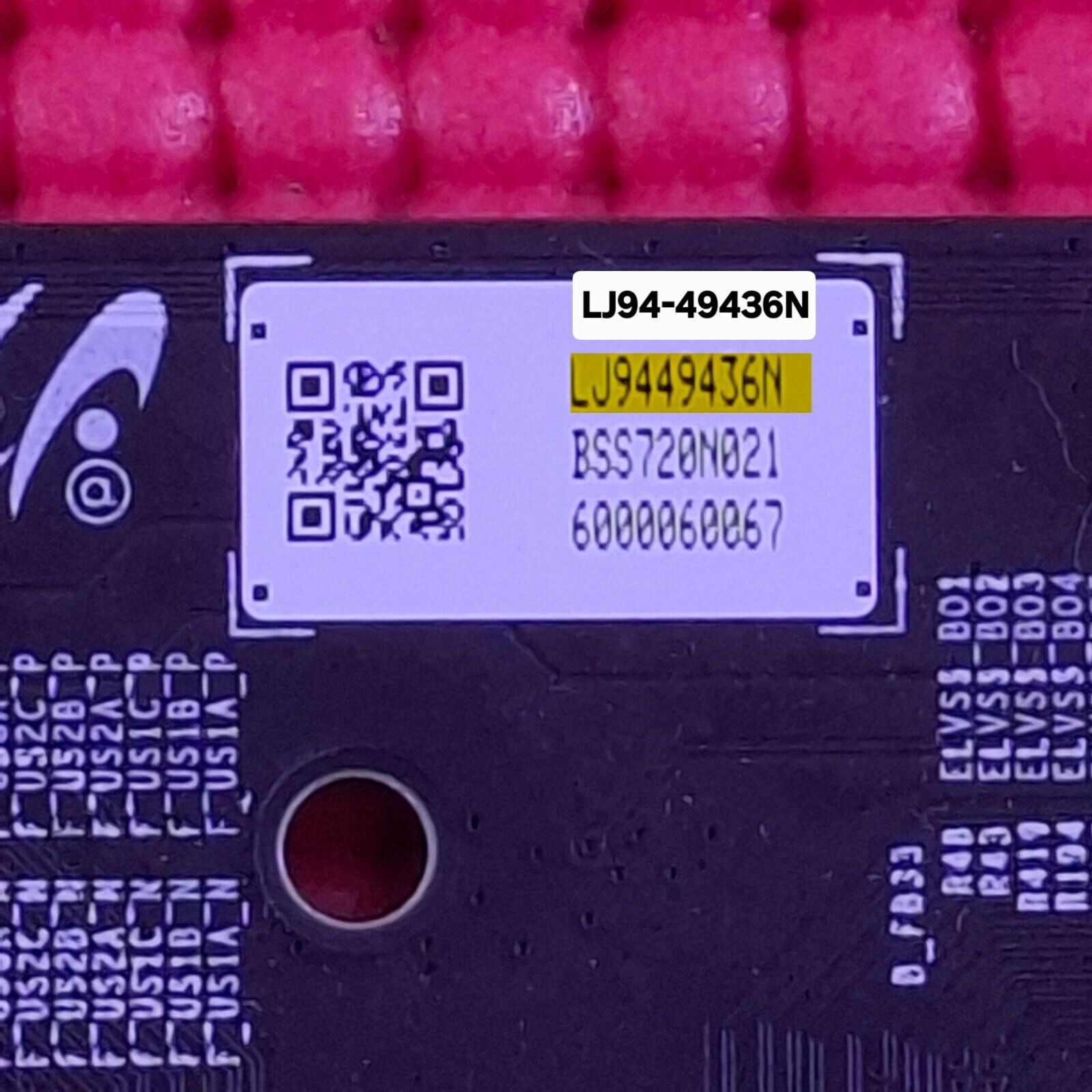 LVDS TCON BOARD FOR SONY XR-65A95K 65" OLED TV 20Y_SUATPOR_CVT_V0 LJ94-49436N