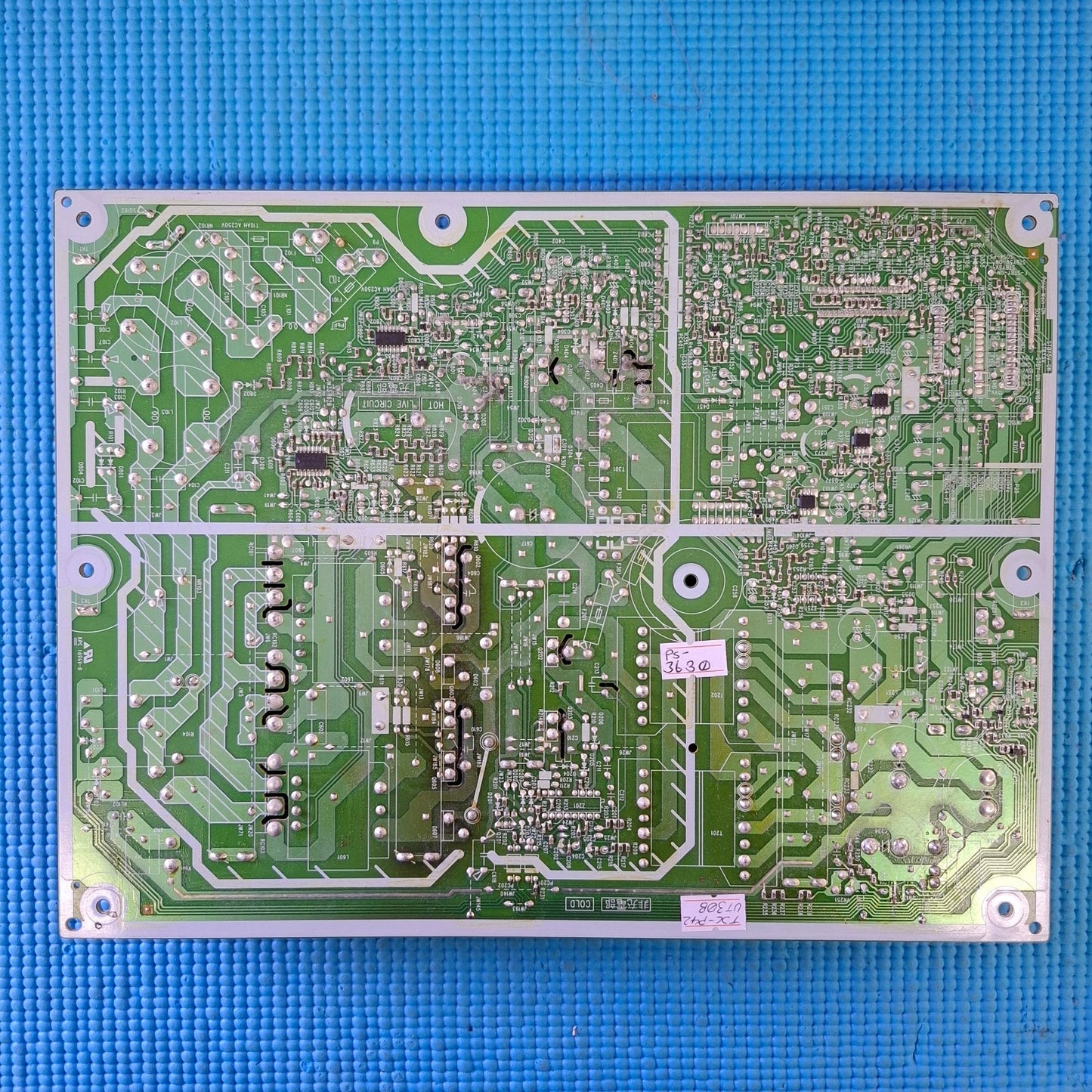 POWER BOARD FOR PANASONIC TX-P42G30B PLASMA TV (PSC10351H M PKG1) N0AE6KK00008