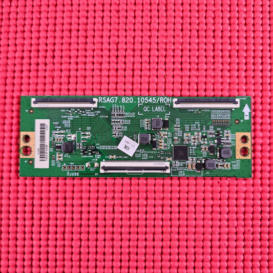 LVDS TCON BOARD FOR HISENSE 75A6BGTUK 75A7HQTUK TV RSAG7.820.10545/ROH 311345