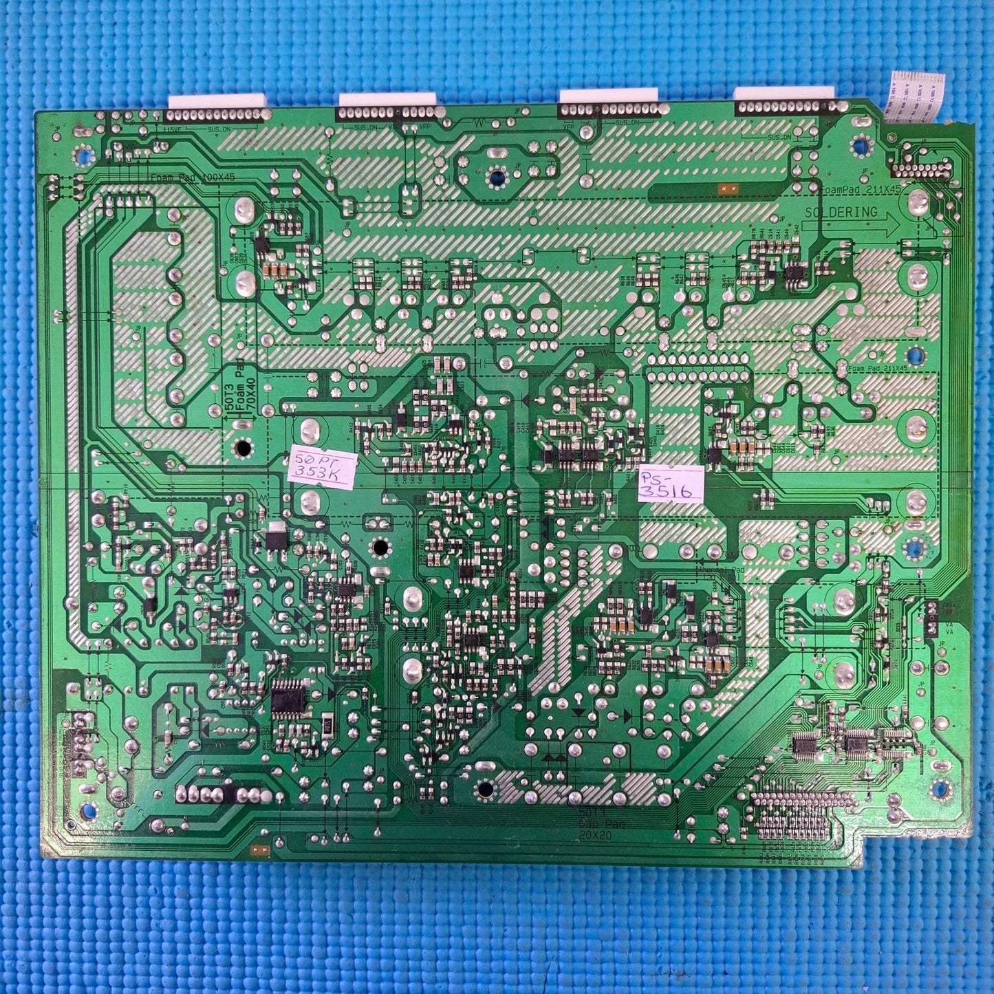 YSUS BOARD FOR LG 50PT353K 50PW450T 50" PLASMA TV EAX62846402 EBR71838902