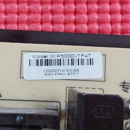 POWER SUPPLY BOARD FOR POLAROID LE-48GCL-Y SEIKI SE48FO01UK 48" TV MIP500D-TF47
