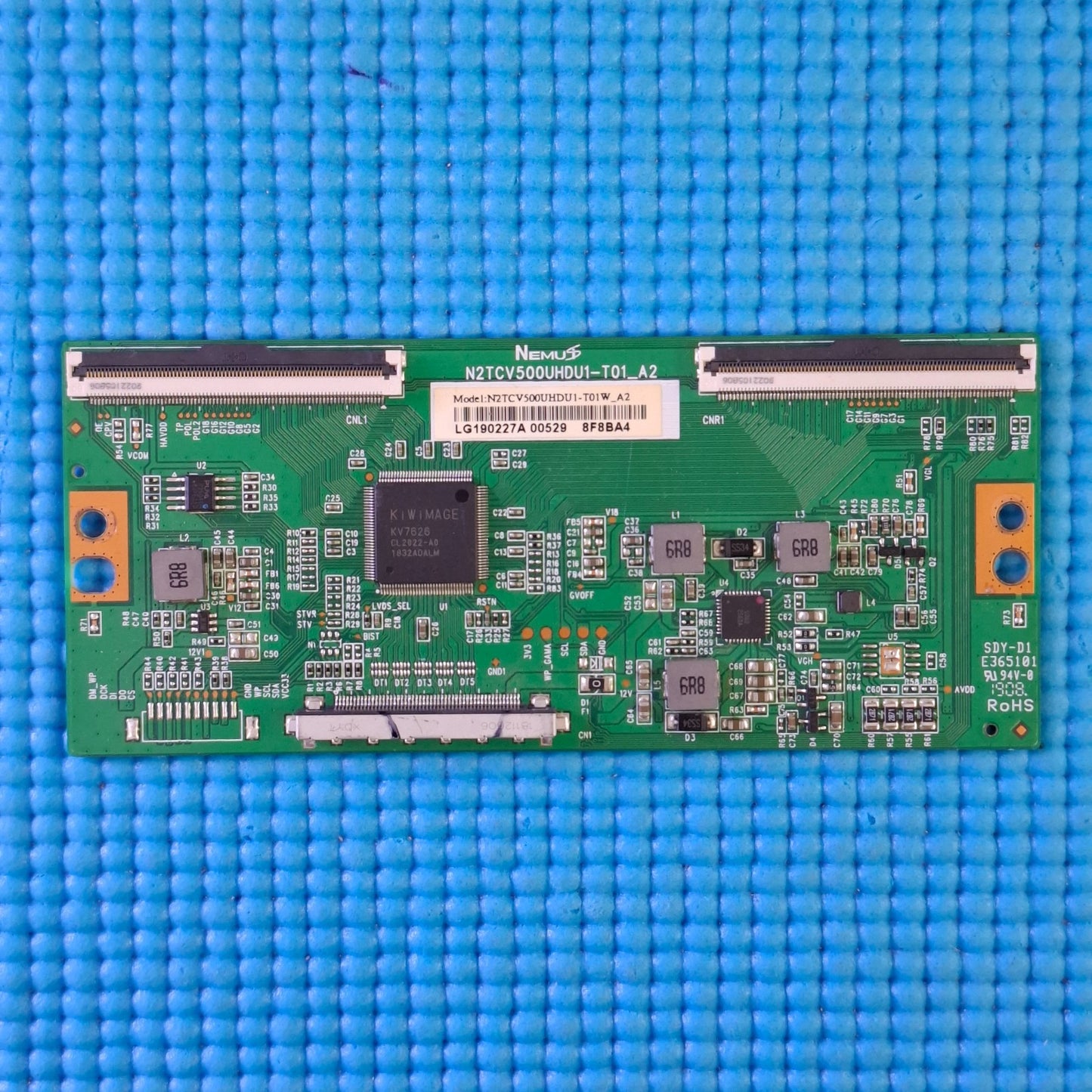LVDS TCON BOARD FOR JVC LT-50C890 VELTECH VEL50FO01UK TV N2TCV500UHDU1-T01_A2