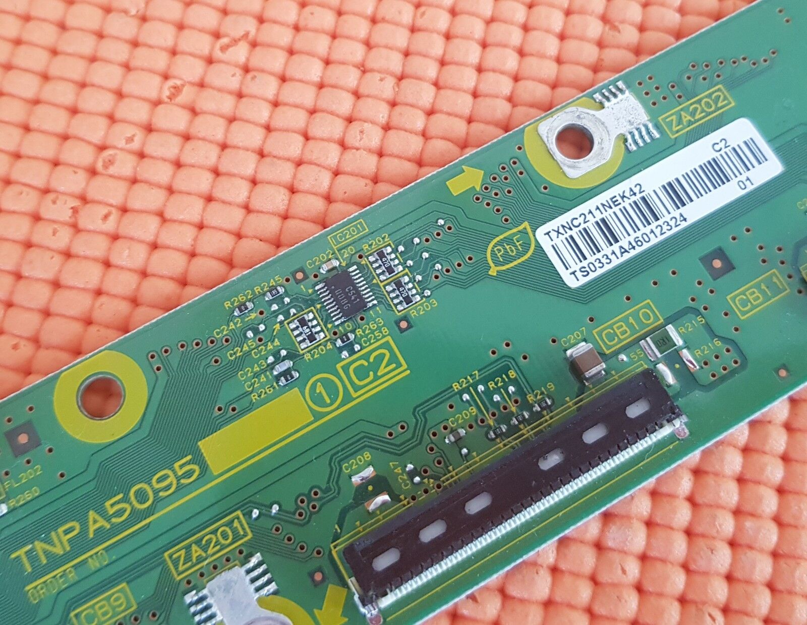 BUFFER BOARD FOR PANASONIC TX-P42U20B TX-P42S20B TV TNPA5095 1 C2 TXNC211NEK42