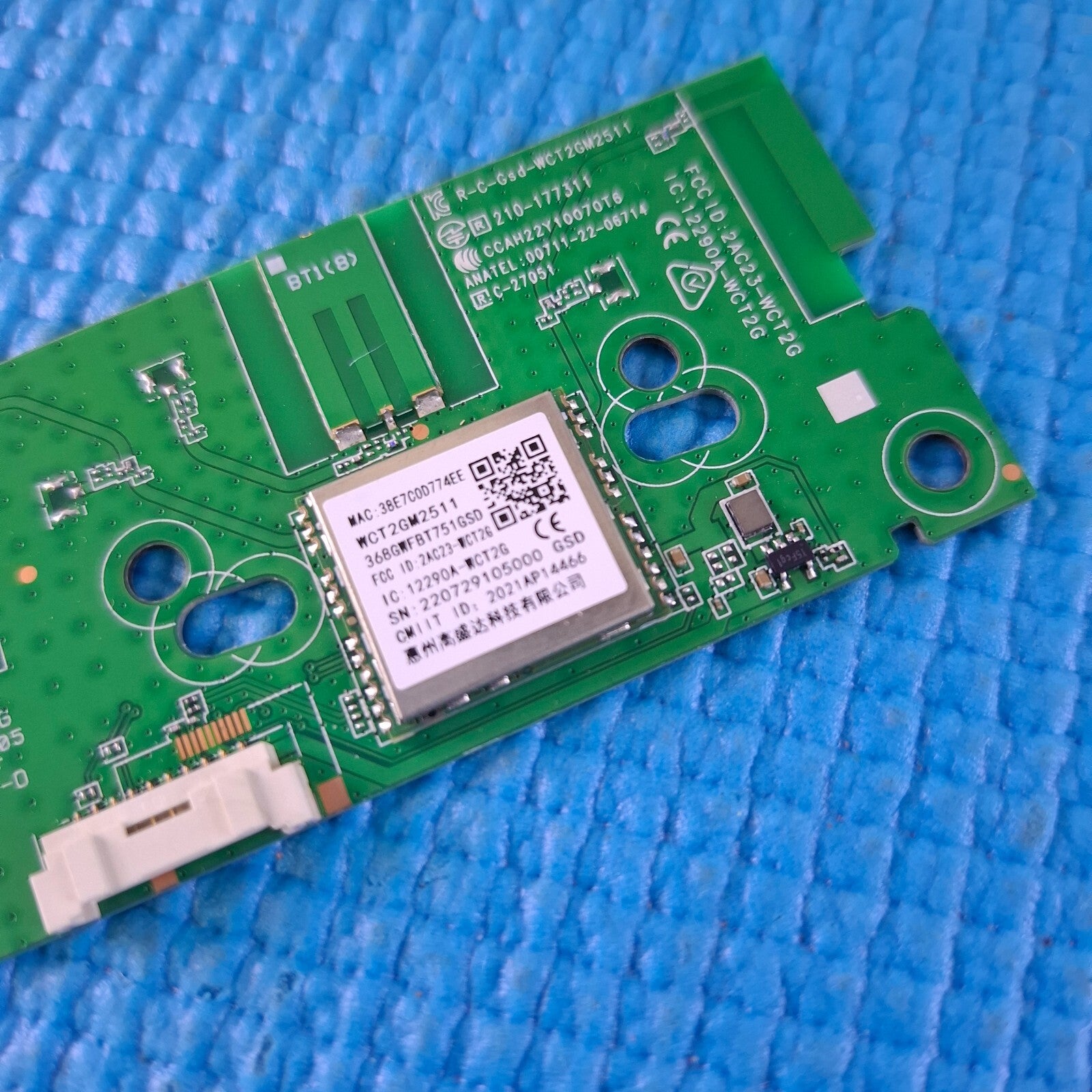 WIFI MODULE FOR SONY KD-32W800 KD-43X72K KD-50X72K TV WCT2GM2511  12290A-WCT2G