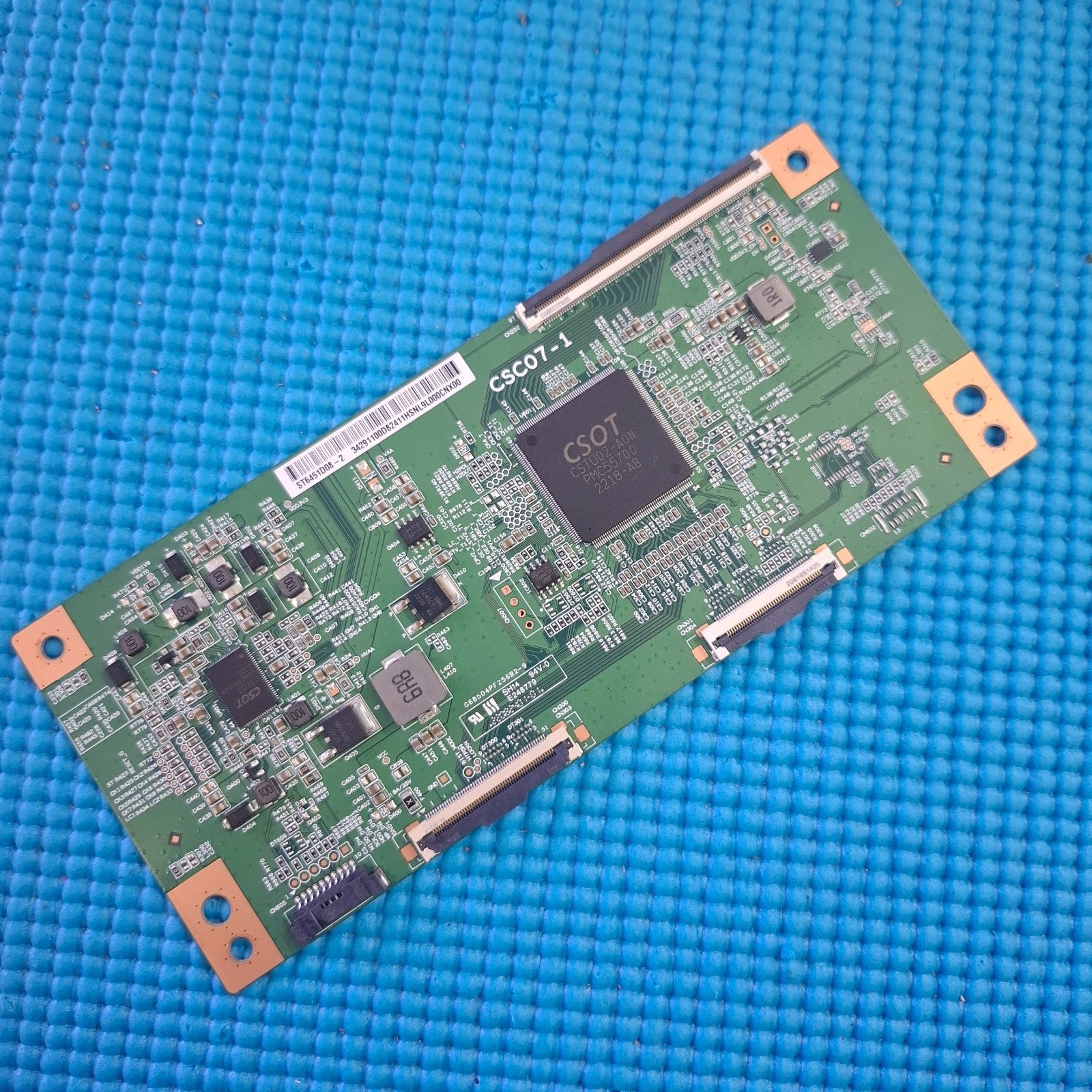 TCON LVDS BOARD FOR TCL 65C735KX1 65" TV ST6451D08-2 CSC07-1 SCREEN LVU650NDLL