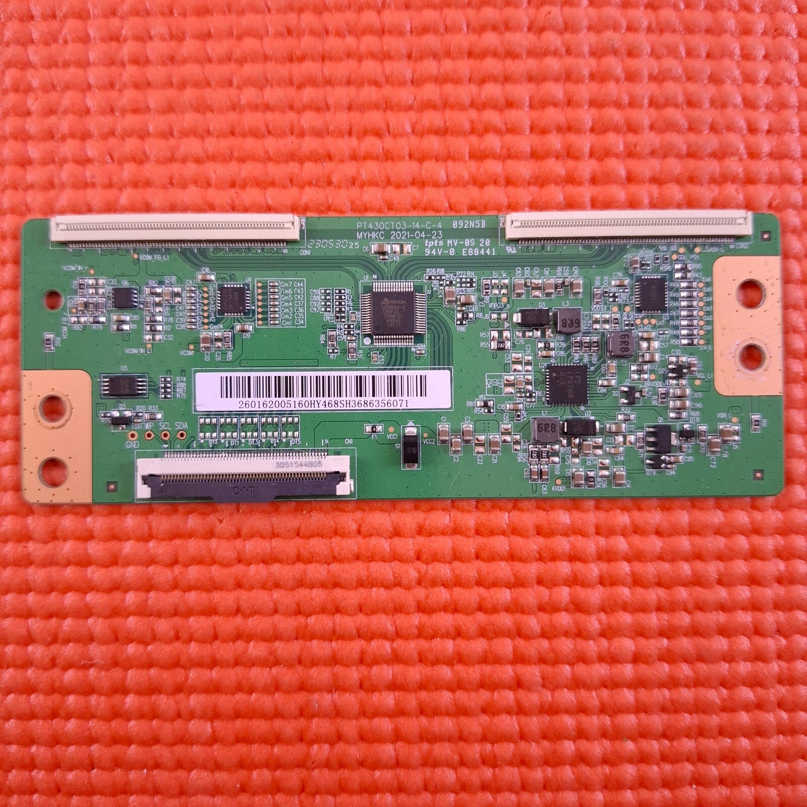 LVDS BOARD FOR JVC LT-43CA420 TOSHIBA 43LV2E63DB 43LK3C63DB TV PT430CT03-14-C-4