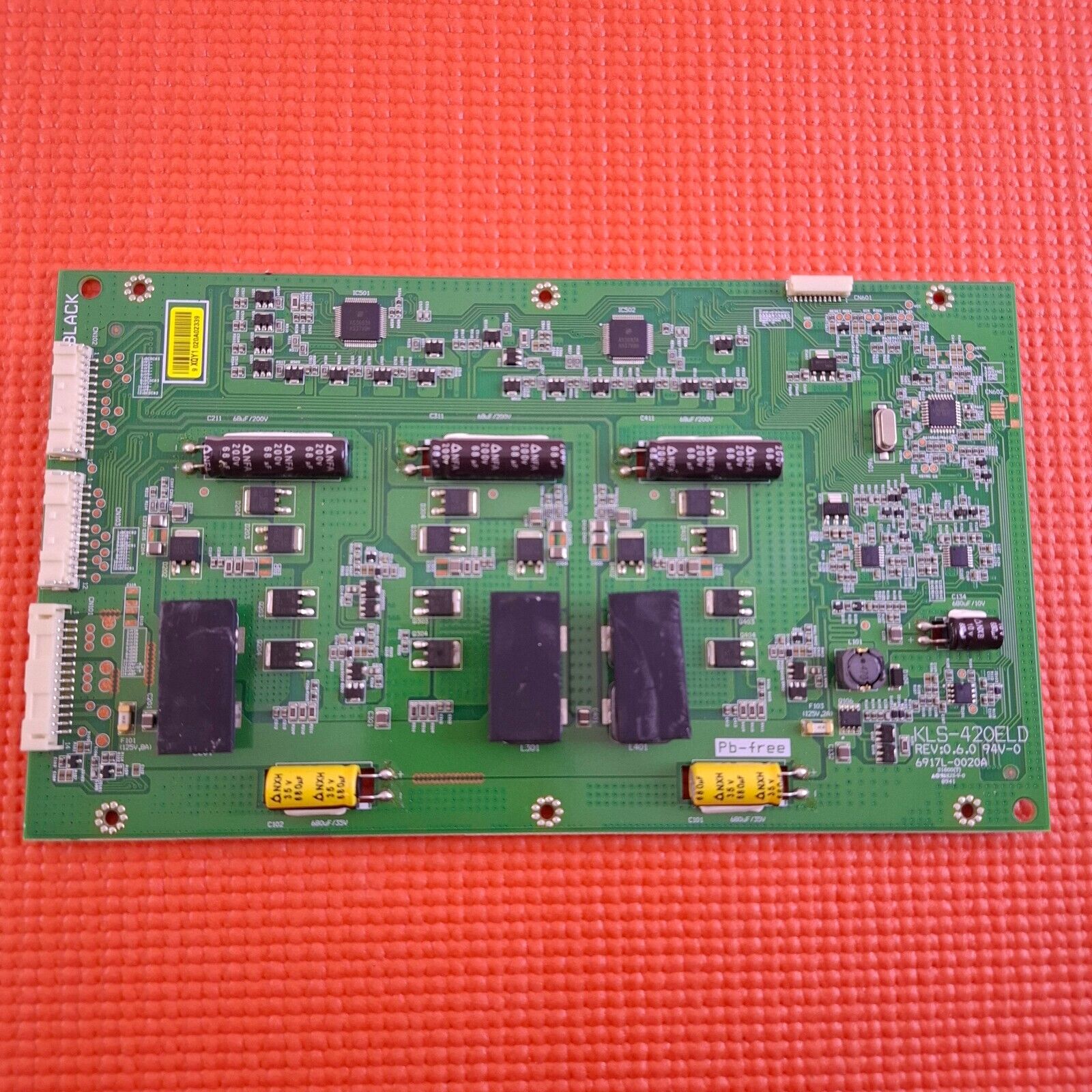 LED INVERTER DRIVER BOARD FOR LG 42SL9000-ZA 42" LED TV KSL-420ELD 6917L-0020A
