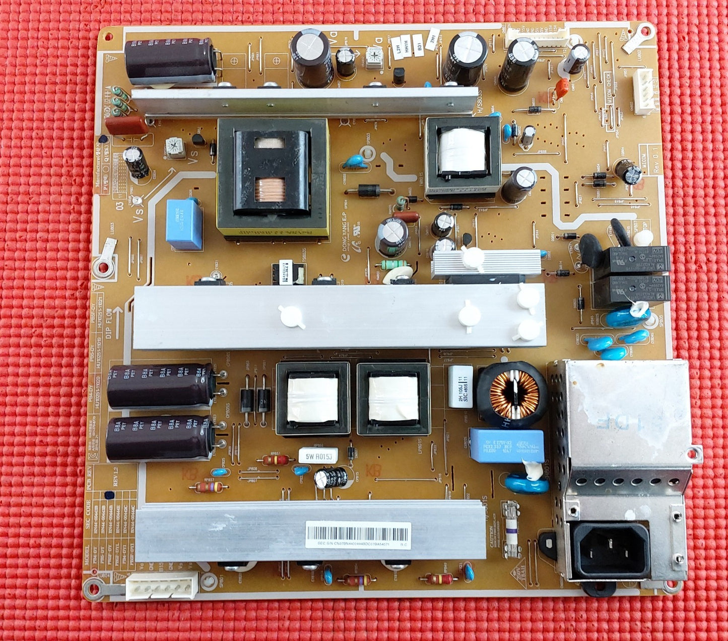POWER SUPPLY BOARD FOR SAMSUNG PS51D550C1K PS51D490A1W PS51D495A1K BN44-00444B