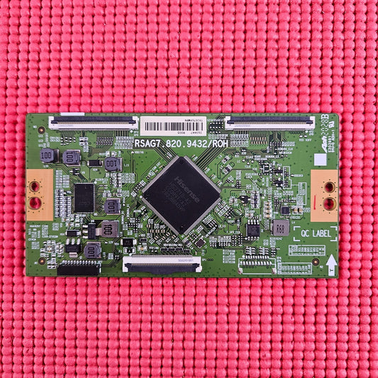 LVDS TCON BOARD FOR HISENSE 55U7QFTUK 55" TV RSAG7.820.9432/ROH 263447