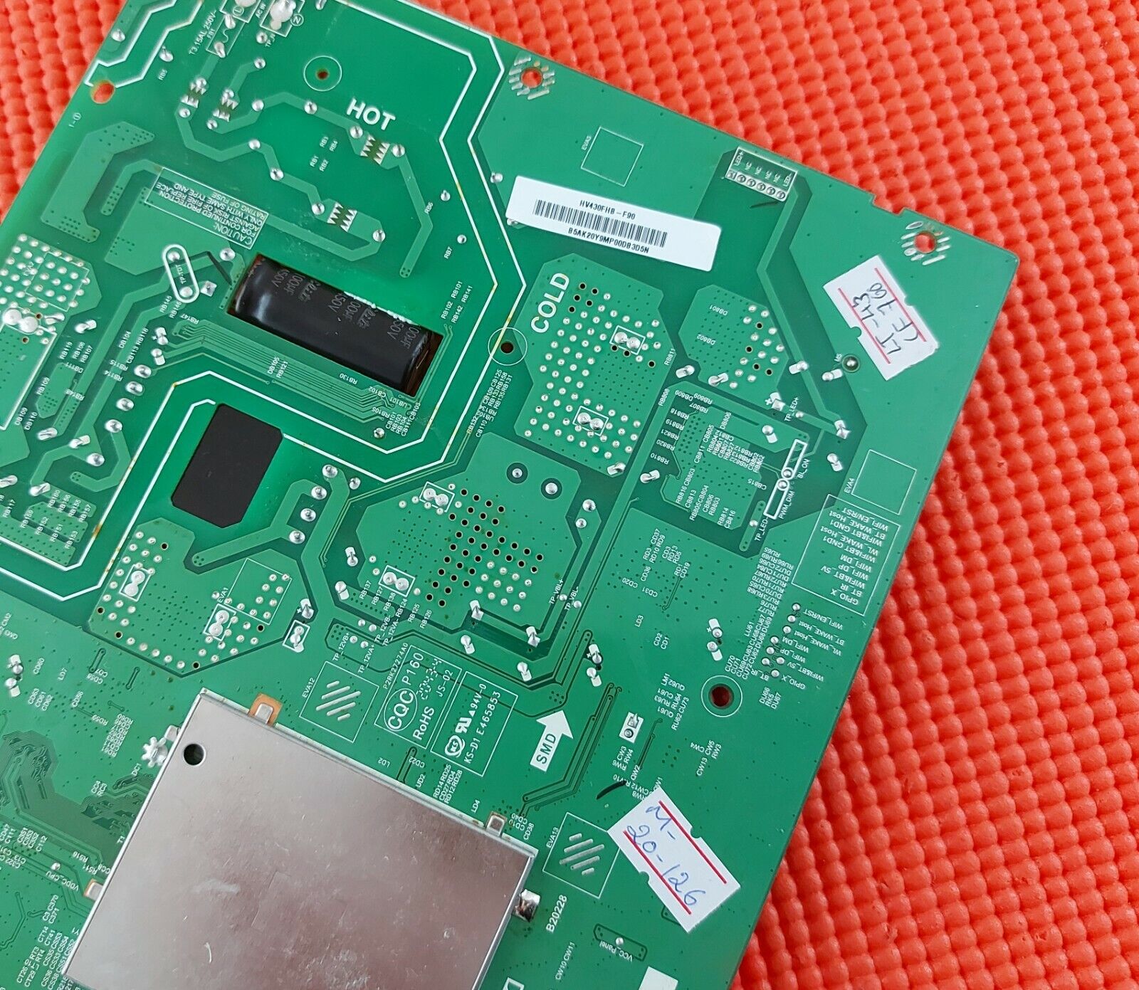 MAIN BOARD FOR JVC LT-43CF700 43" LED TV TPD.MS721.PB751 SCREEN HV430FHB-F90