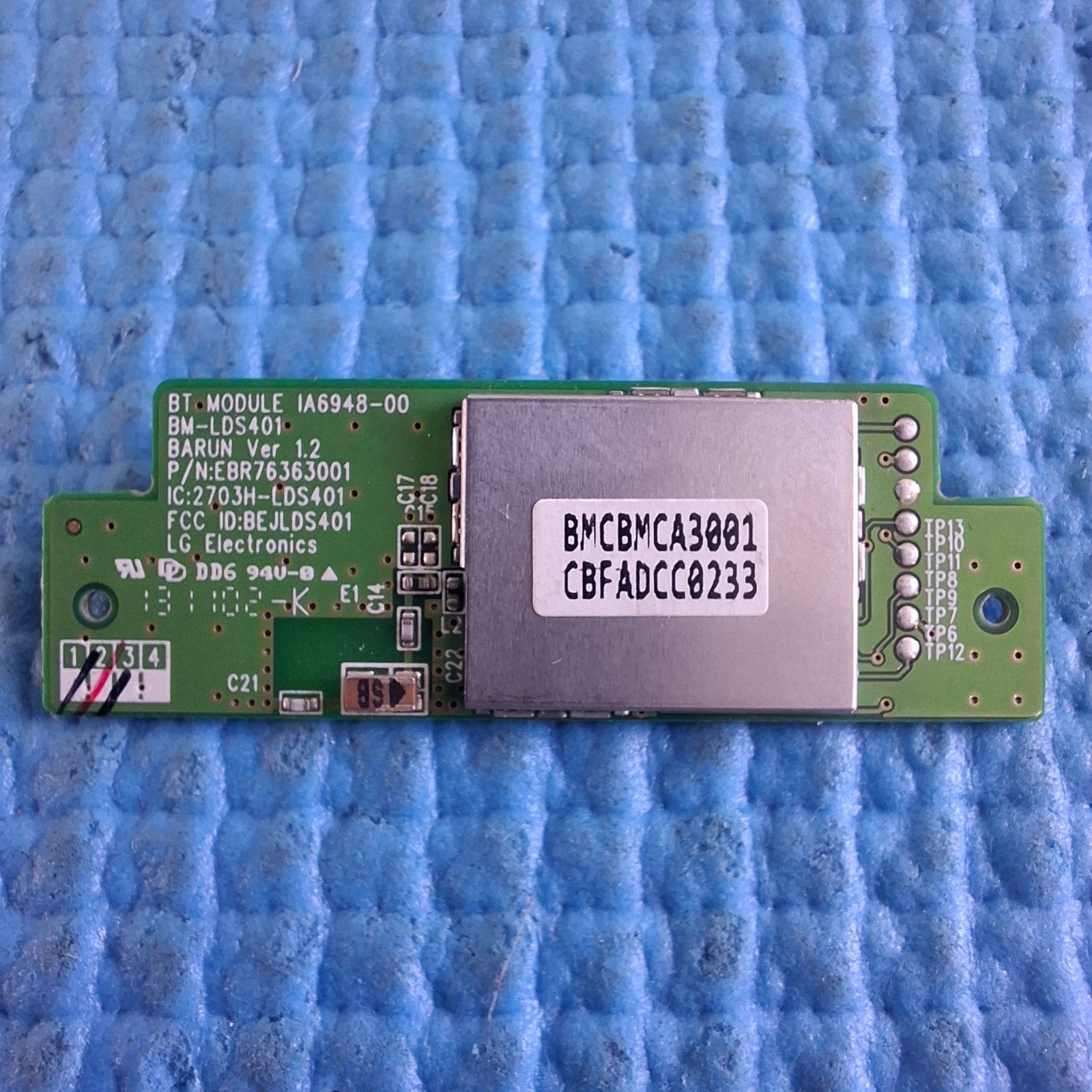 BLUETOOTH MODULE FOR 47LN578V 55LA970 27MT93V 60LN578V 47LA740V TV  EBR76363001