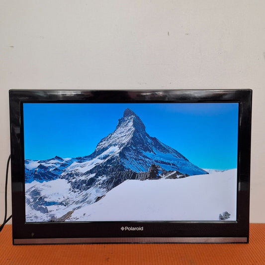 POLAROID P19LEDDVD12 19" HD Ready 12V Caravan LED TV HDMI USB Freeview - Black