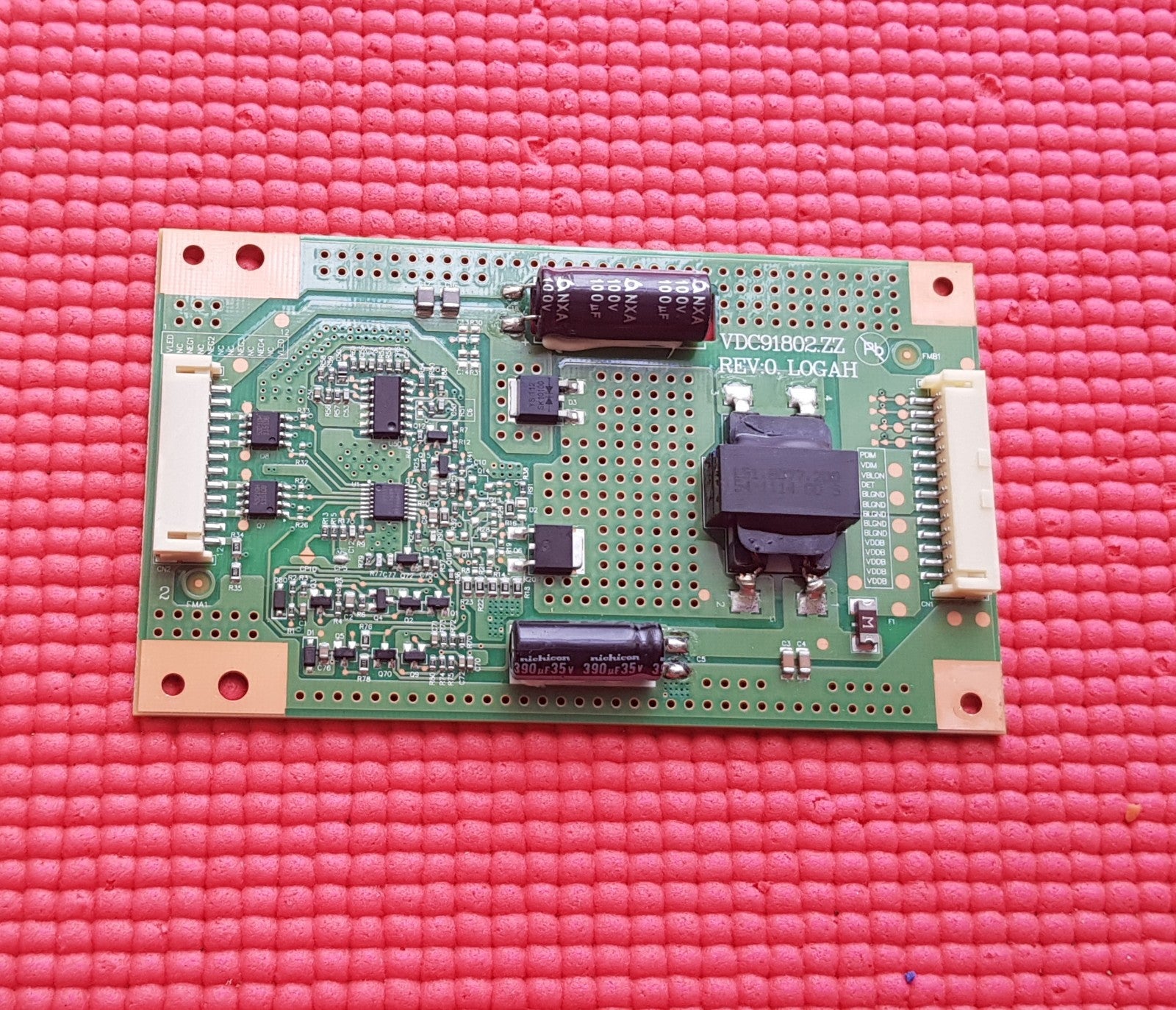 INVERTER LED DRIVER BOARD FOR POLAROID P32LED12 32" TV VDC91802.ZZ REV0