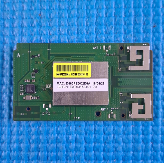 WIFI MODULE FR LG OLED55B6V OLED55C6V OLED65G6V 65UH650V 55UH850V TV EAT63153401