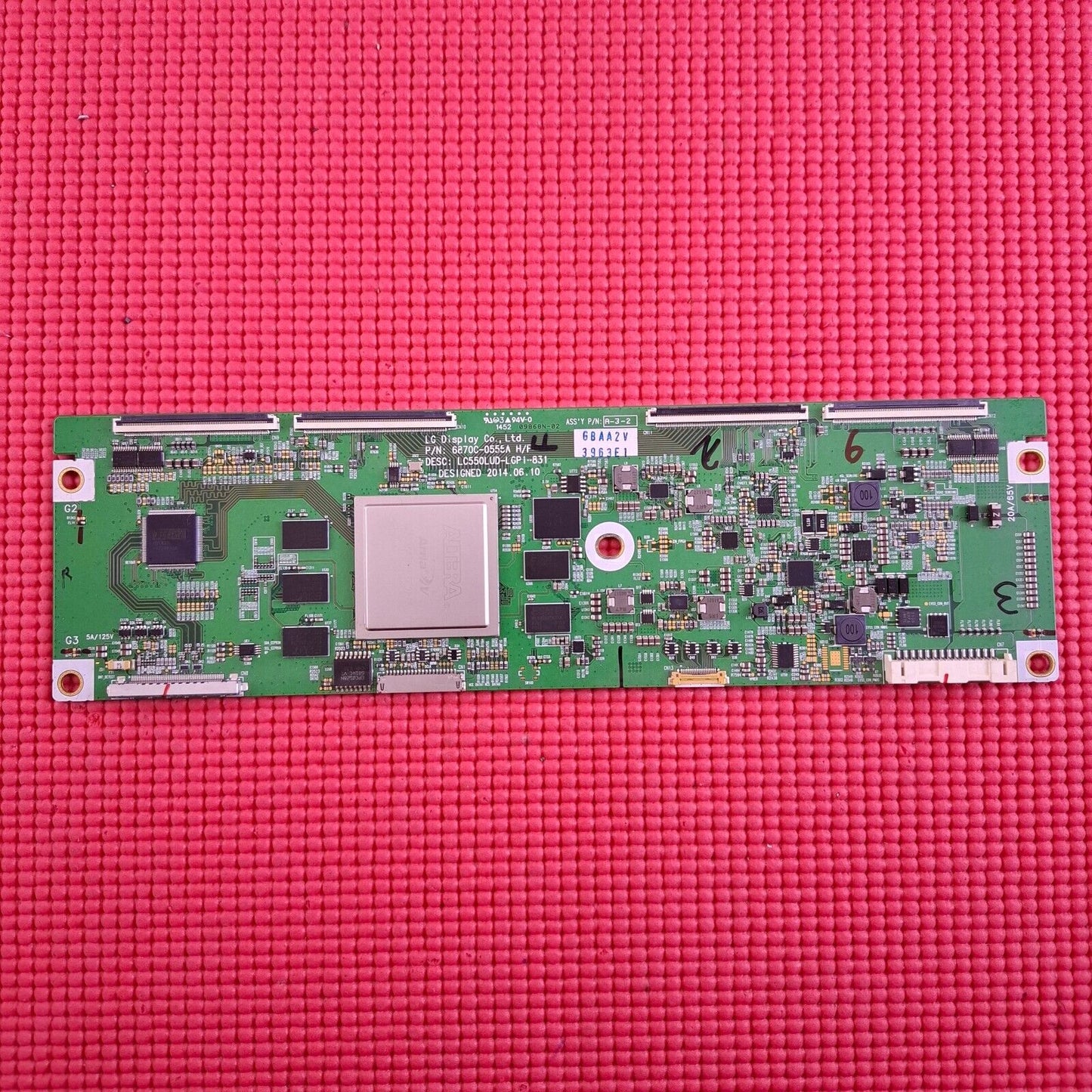 LVDS BOARD FOR LG 55EC930V 55" OLED TV 6870C-0555A 6871L-3963E LC550LUD-LGP1