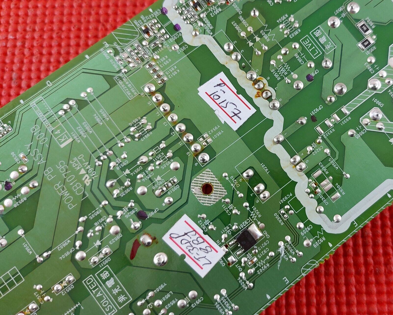 POWER SUPPLY BOARD FOR JVC LT-32DP8BJ TV LCA0795 SFL-9077A LCB10795 -001B