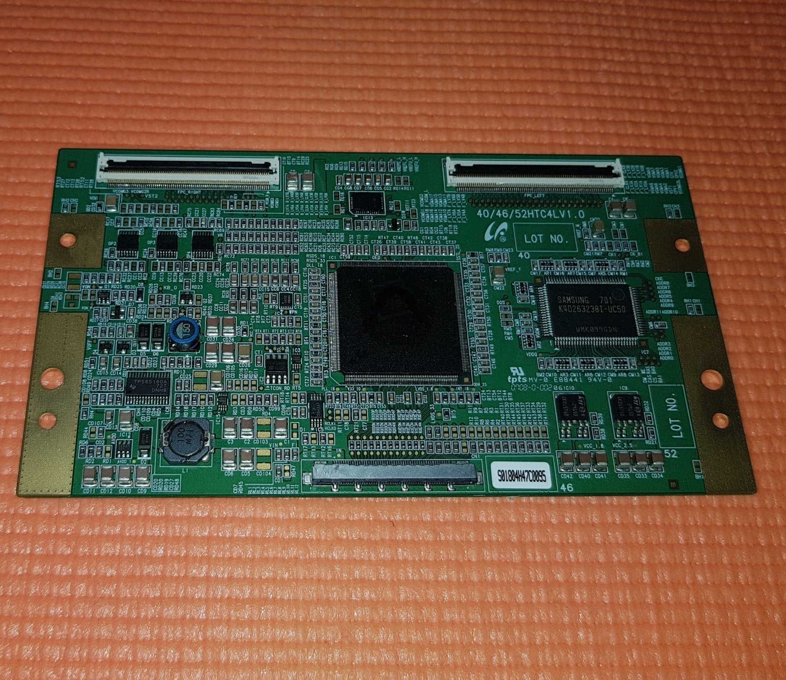 TCON LVDS BOARD FOR SAMSUNG LE46M86BDX TV 46HTC4LV1.0 LJ94-01804H