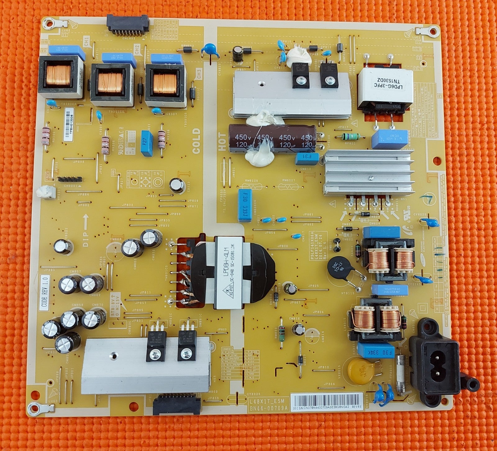 PSU FOR SAMSUNG UE40H6670ST UE40H6400AK UE40H6200AK TV PSLF141X06A BN44-00709A