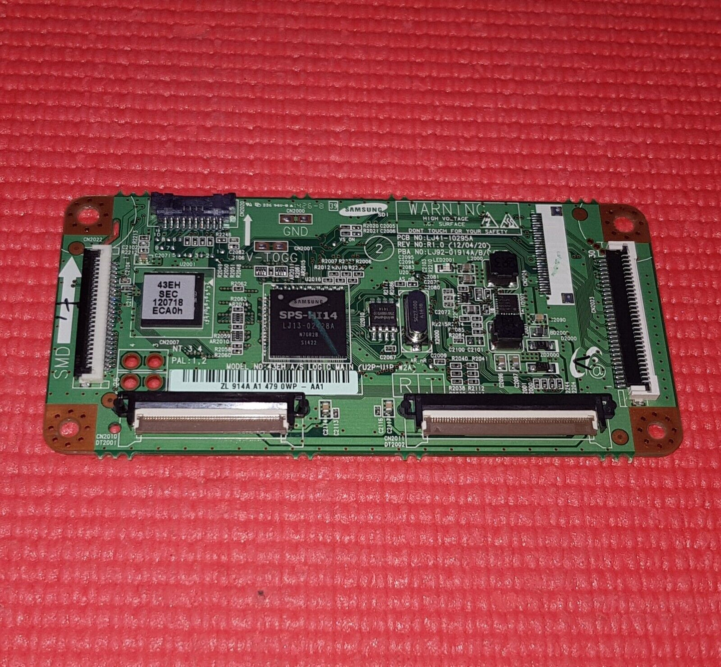 LVDS BOARD FOR SAMSUING PS42C450B1W 42" PLASMA TV LJ41-10295A  LJ92-01914A AA1