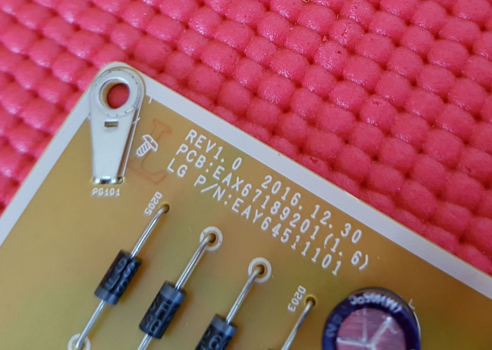 POWER BOARD FOR LG 49UJ634V 49UJ630V 49UJ635V TV EAX67189201 EAY64511101