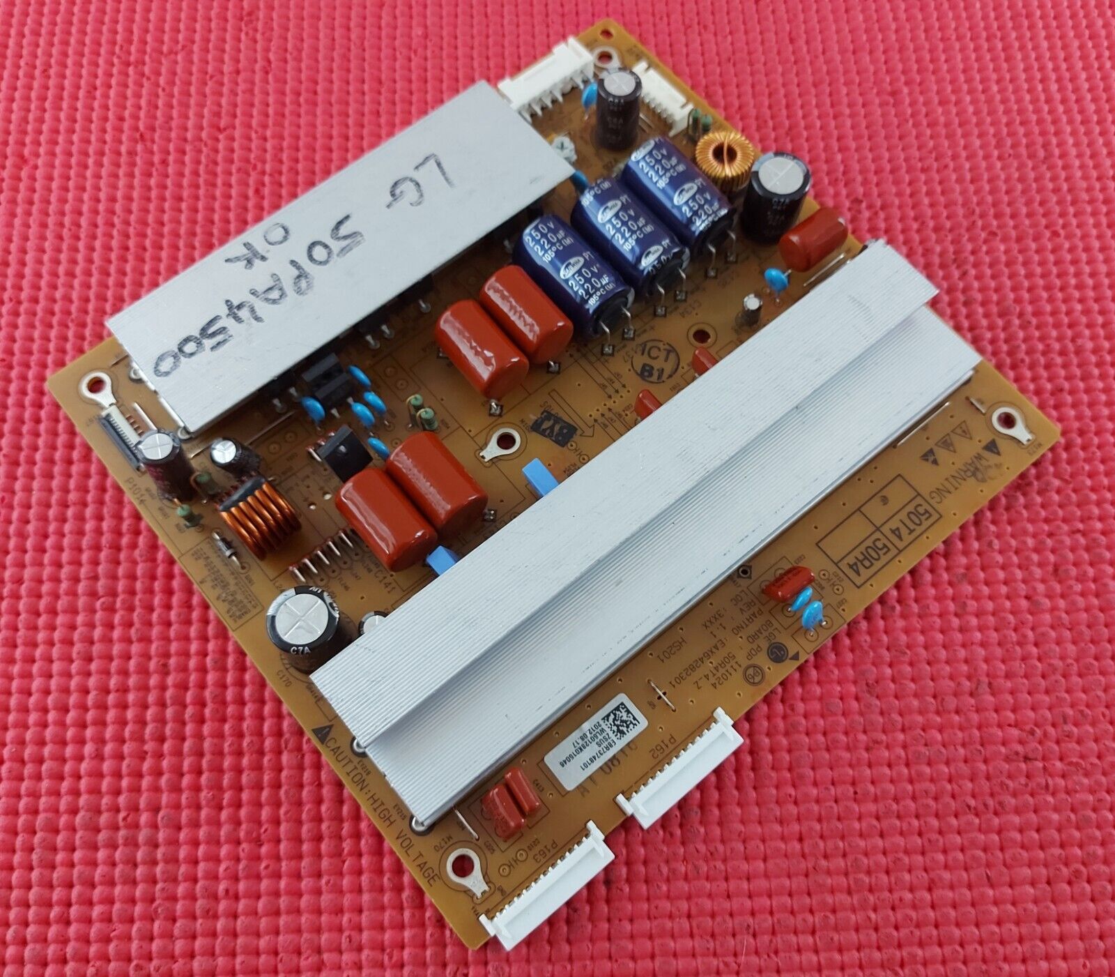 XSUS ZSUS BOARD FOR LG 50PA4500 50" PLASMA TV EAX64282301 EBR73748101