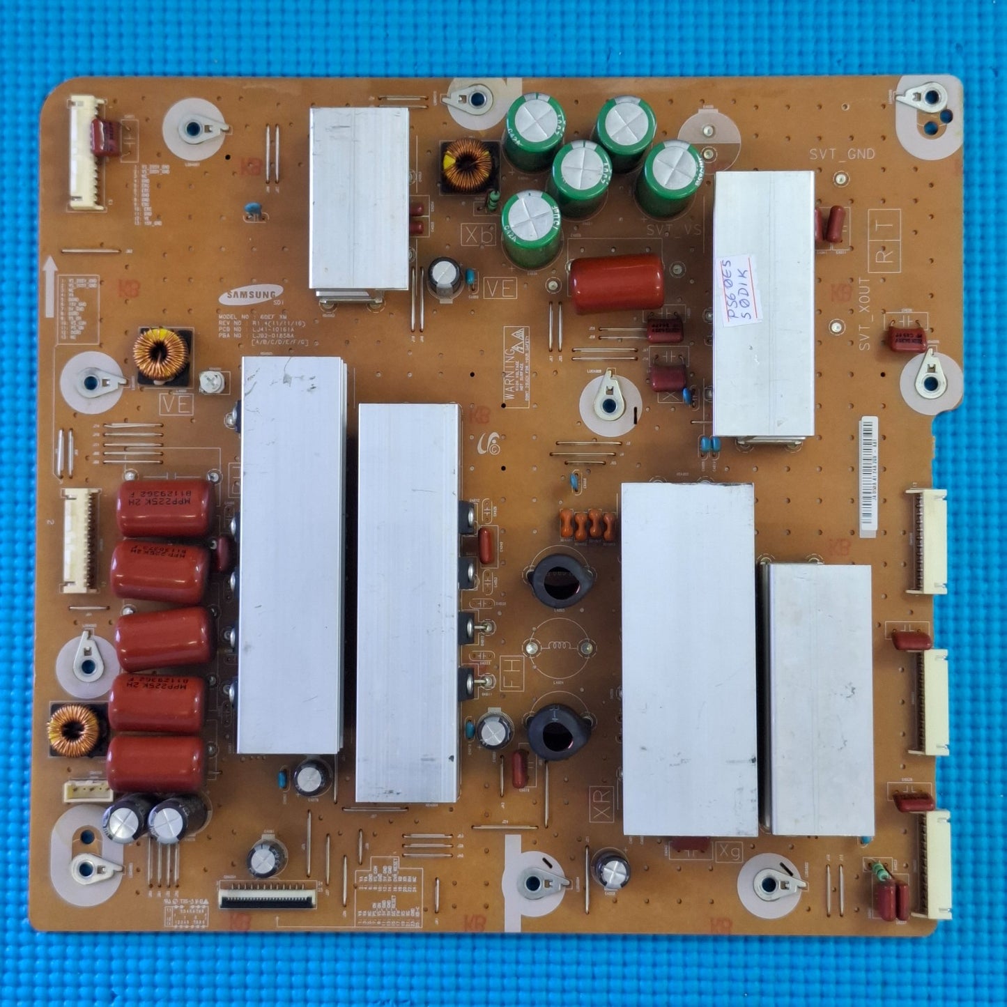 XSUS BOARD FOR SAMSUNG PS60E550D1K 60" PLASMA TV LJ41-10161A LJ92-01858A