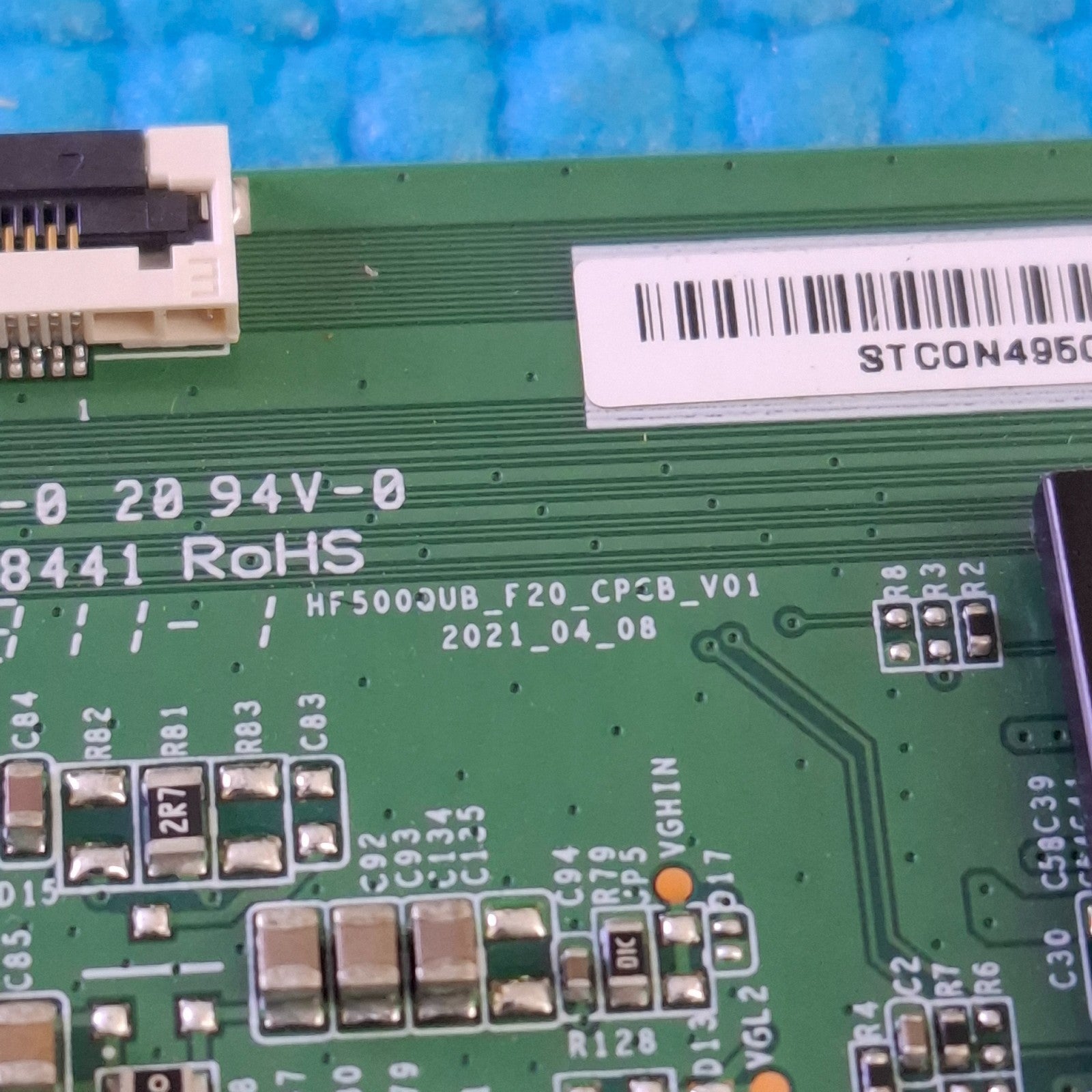 LVDS BOARD FOR DLED50UHDHDRS1 50UF3D53DB LT-50CF810(C) TV HF500QUB_F20_CPCB_V01