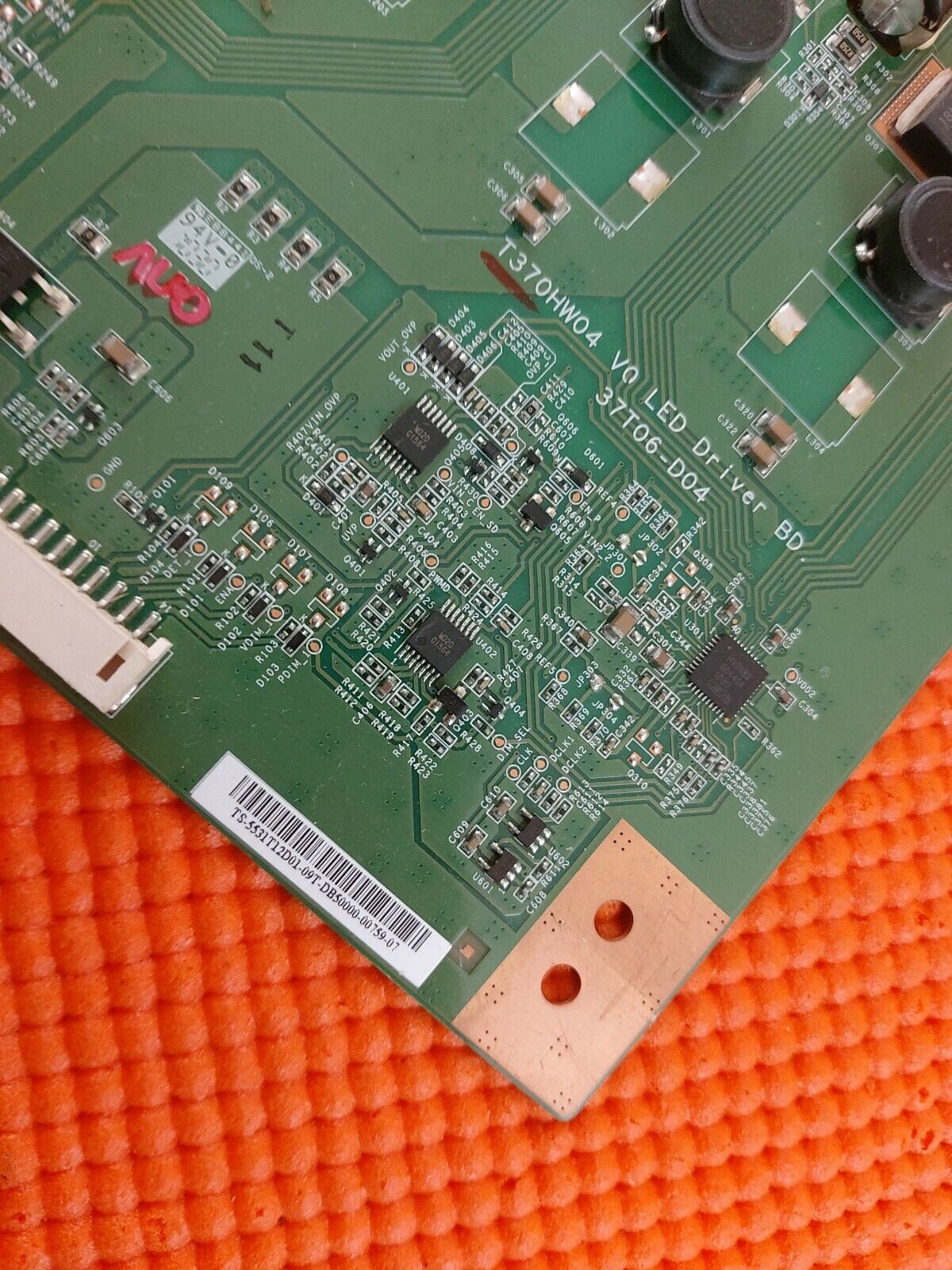 INVERTER BOARD FOR LG 32LE4900 32LE5400 LED32T3 32" LED TV 37T06-D04 5531T12D01
