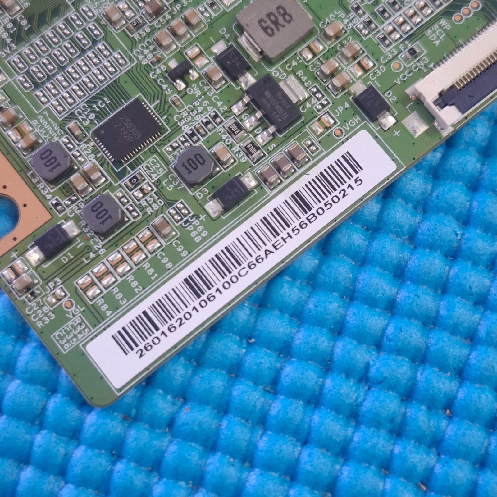 TCON LVDS BOARD FOR TOSHIBA 65UV2F53DBU TV PT650GT02-6-C-6 2601620106100C