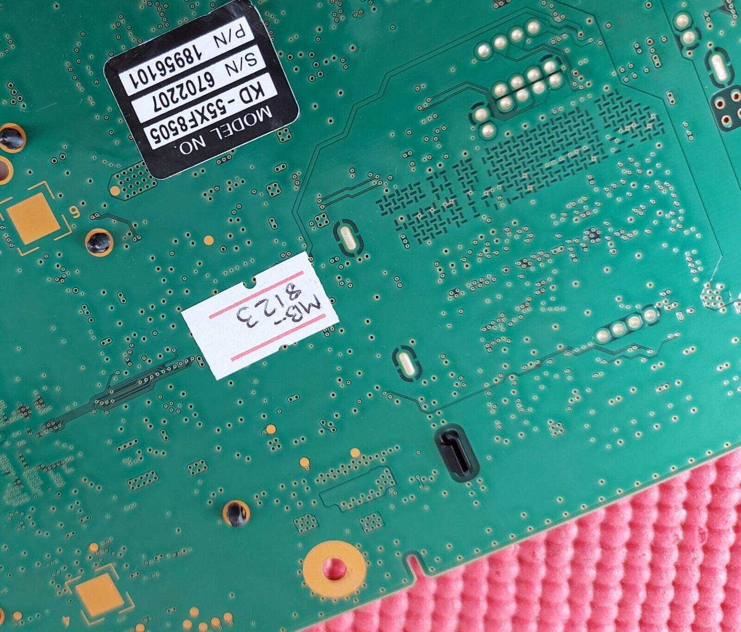 MAIN AV BOARD FOR SONY KD-55XF8505 55" TV 1-982-627-11 YA03029AA SCREEN LC550EQL
