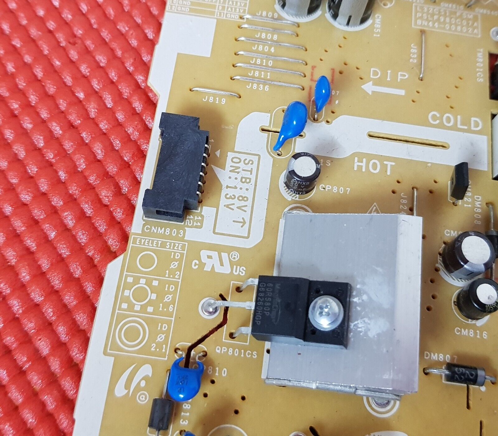 POWER SUPPLY BOARD PSU FOR SAMSUNG UE32J6300 32" TV L32CS1_FSM BN44-00802A