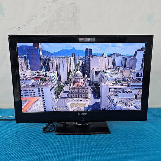 SHARP LC-22LE22E 22” Full HD LED TV HDMI USB - Black | READ DESC